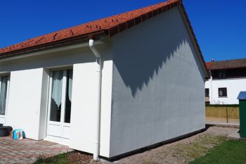 isolation façade enduit blanc gris gerardmer